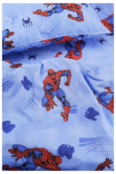 PRICHINDEL Lenjerie de pat Spiderman, 3 piese, 160 x 200 cm