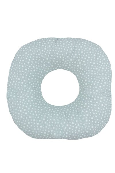 PRICHINDEL Postnatal pillow, 2-sided star pattern grey/white, 42 x 10 x 42 cm