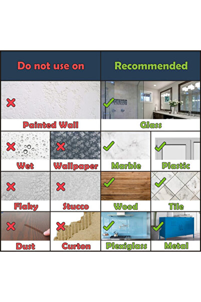 Jenuos Ultra-Strong Adhesive Wall Hooks Set of 12, JENUOS® - No Drilling Required