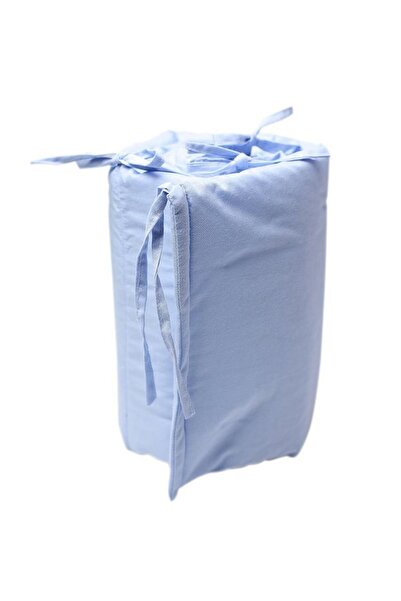 PRICHINDEL Set de 2 bare de protecție pentru pătuț, albastre, 180 x 30 cm