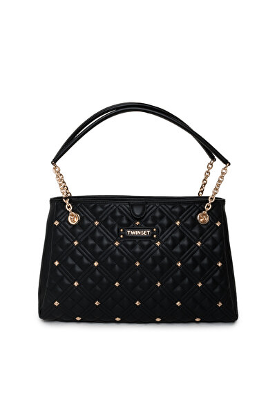 TWINSET Дамска чанта за рамо Milano 222TY801C - Черна