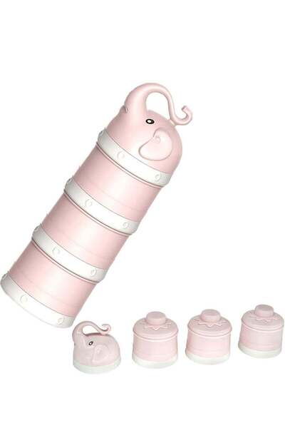 Gonice Baby Milk Formula Dispenser - Stackable 3-Layer Non-Spill Powder Container
