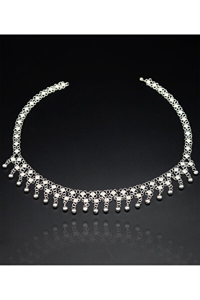 Midyat Nurtaş Gümüş Tam 2 Sıralı Toplu Kişniş Model Telkari 925 Ayar Gümüş Gerdanlık 201024780