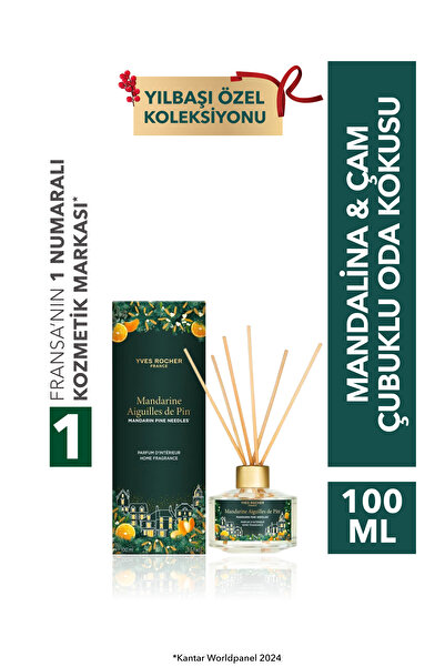 Yves Rocher Yılbaşı Mandalina Çam İğnesi Oda Kokusu-Aiguilles de Pin-80351