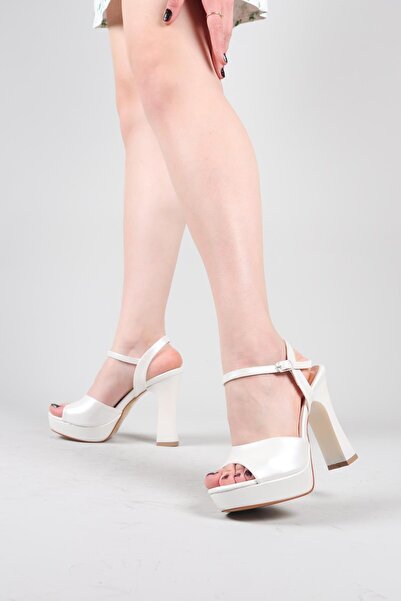 Birikon Burnie Open Back Platform Heeled Shoes
