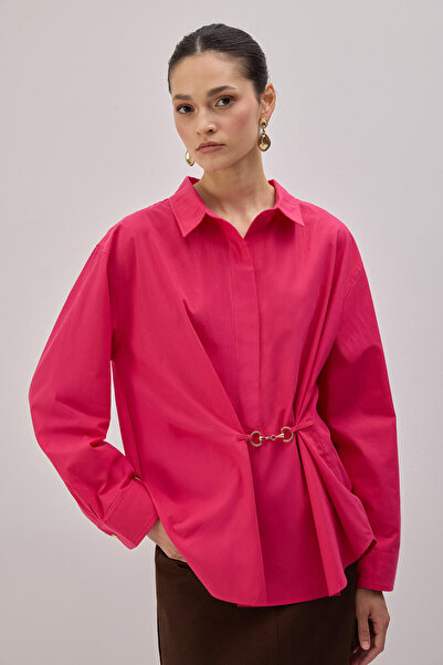 Touché Privé Poplin Shirt with Metal Accessories