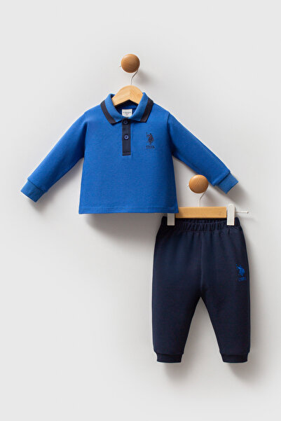 U.S. Polo Assn. Комплект от две части за бебе