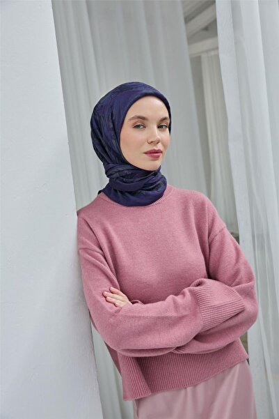 Silk Home Eșarfă din viscoză Velora, mov gri, cu model, textura moale, înaltă...