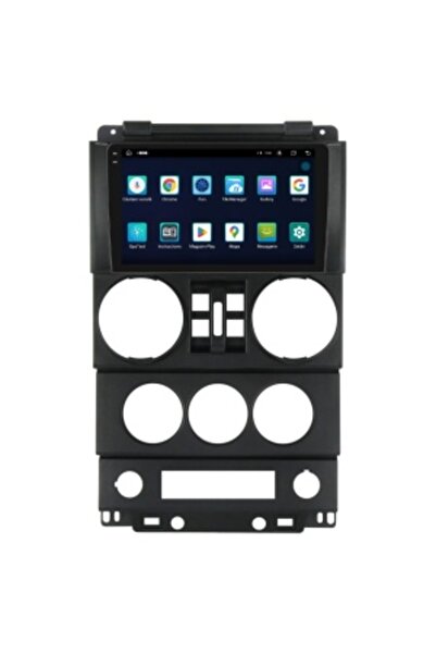 Piloton Dedicated Navigation for Jeep Wrangler Rubicon (2008-2010) - 2K, 8GB RAM, 256GB, Octa-Core