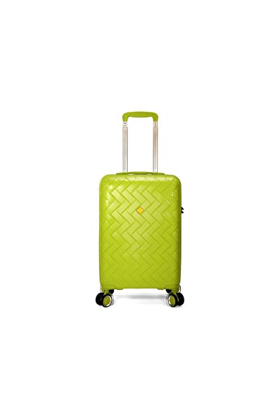 Benzi Cabin trolley BZ 5806, polypropylene, lock, 4 double wheels, 55 cm, green