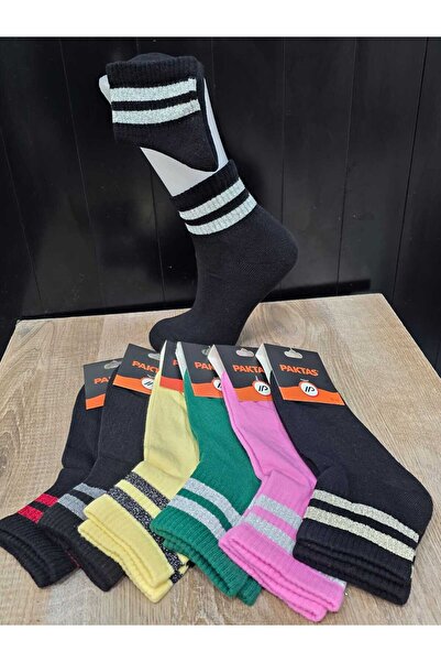 Soho Mood مجموعة من 7 جوارب نسائية لامعة بتفاصيل دائرية