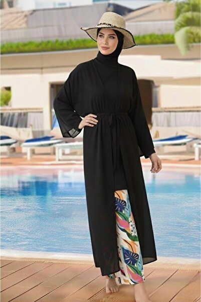 medipek Pareolu Full Covered Hijab Swimsuit Lycra Fabric