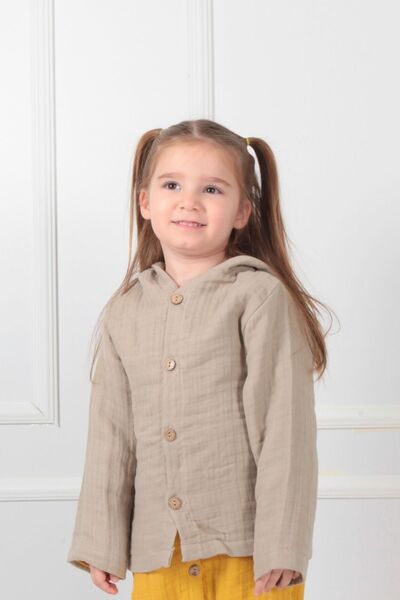 Cuckoo Cotton Children's Jacket 4 Layers Muslin