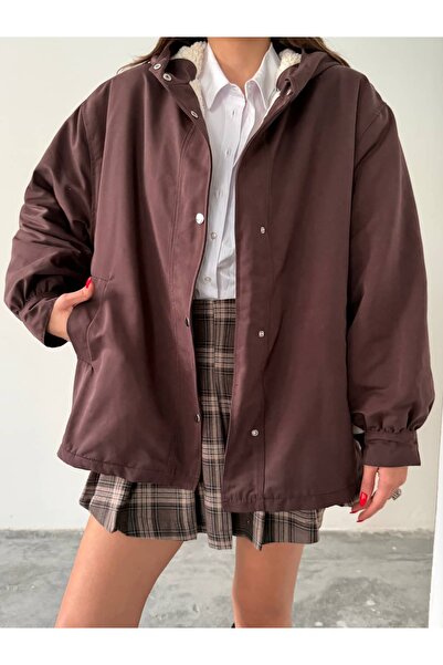 mydukkan.co Hooded Plush Coat