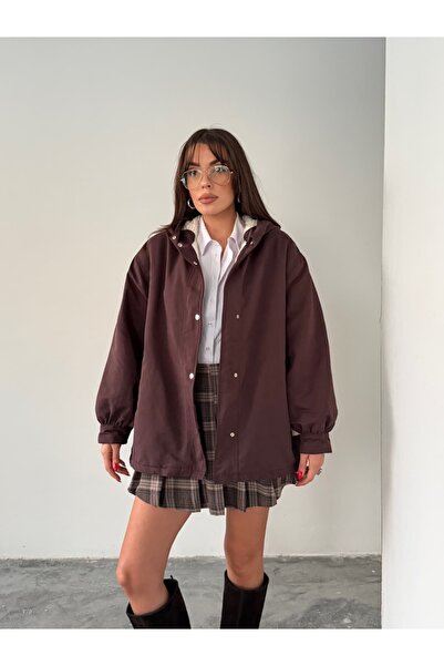 mydukkan.co Hooded Plush Coat