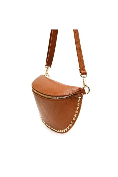 Cherry Paris Geanta piele fannypack maro