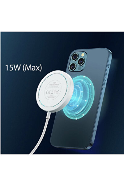 RONIC X Wireless Charger, RonicX, Magsafe Technology, 15W Fast Charging, Universal Compatibility