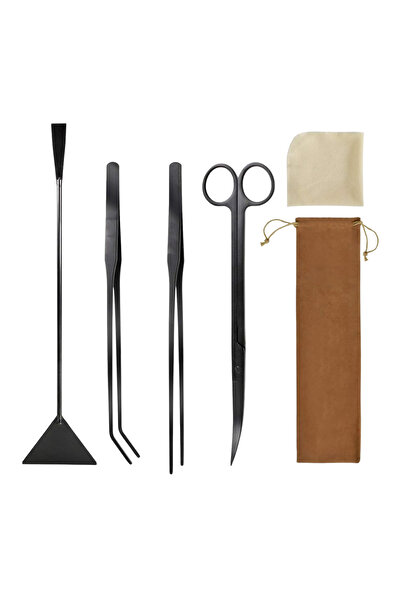 Sofia Concept Aquarium Cleaning Kit, Sofia CONCEPT®, 4 pieces, Stainless Steel, with Storage Bag, Multifunctional