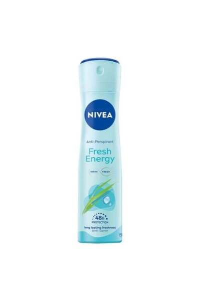 Nevia NIVEA Deodorant Spray – Long-lasting Freshness and Energy – 150 ml