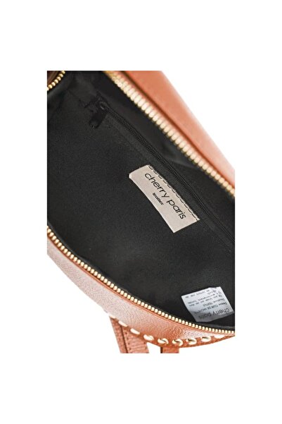 Cherry Paris Geanta piele fannypack maro