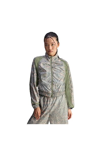 adidas Jn2213-K Asmc Trackjkt P Women's Jacket Khaki