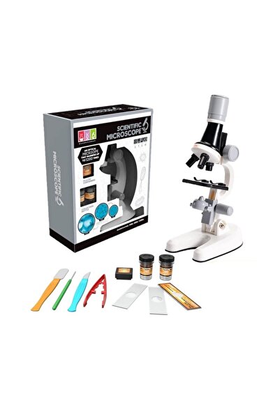 Doris Educational Kit Educational Microscope for Children Doris, Adjustable Height, Rotating Lens, 3 Lenses