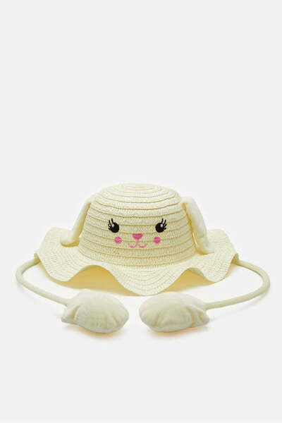 REDTAG قبعة مزينة بشخصيات كريمية للبنات