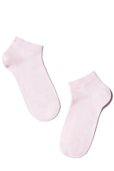 Conte Elegant Women's cotton short socks, Esli 000 - White, 36-39 (23-25)