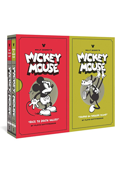 Fantagraphics Books مجموعة ميكي ماوس من والت ديزني، المجلد الأول والثاني (مجموعة ميكي ماوس من ديزني)