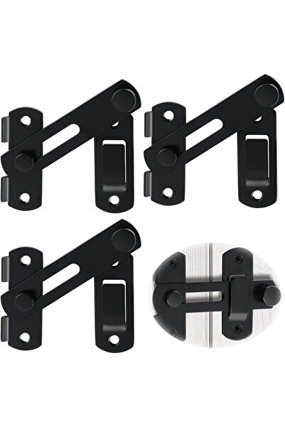 KASTWAVE قفل الباب مزلاج بوابة من الفولاذ المقاوم للصدأ مزلاج قلاب مسمار أمان...