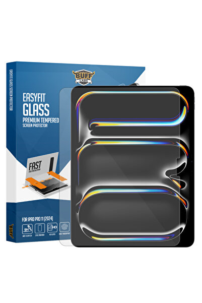 Buff Labs Buff iPad Pro 11 inch 5.Nesil (2024) / (2025) Easyfit Glass Ekran K...