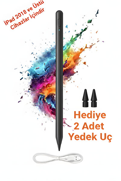 Fibaks آيباد A16 إير 6/7/8/9/10/11/12. قلم لوحي من الجيل Palm Red Palm Rejection قلم رسم للكتابة