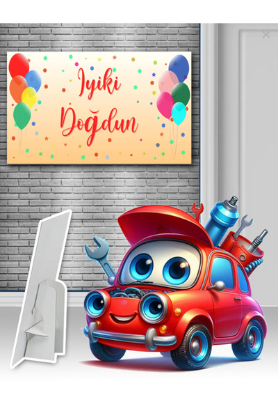 WINK FOL Tablă cu picioare cu figură de zi de naștere |   Decor Pano |   Deco...