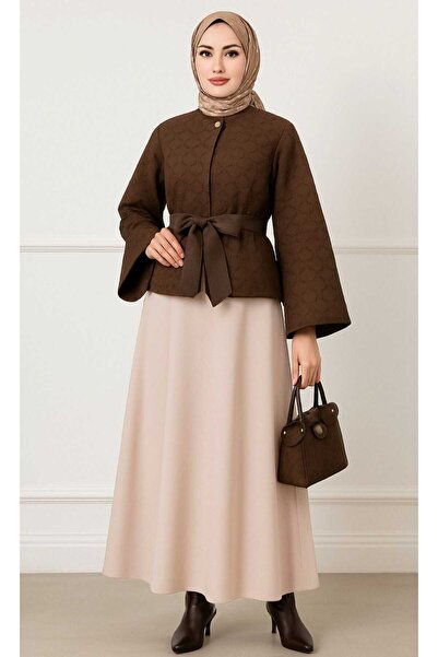 CNG MODA Puff Scuba Fabric Hijab Skirt