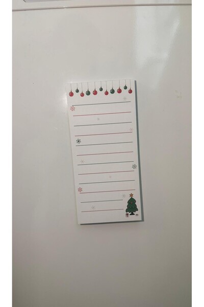 Funtasbig Magnetli Buzdolabı Notluğu – Yılbaşı