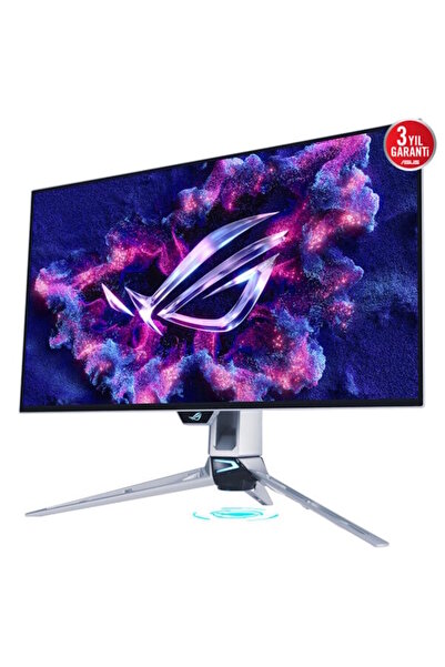 ASUS ROG Swift OLED PG27AQWP-W 26.5 inç 540Hz 2K QHD 0.02ms 720Hz HD Dual Mode Gaming Monitör