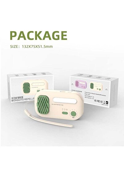 Generic Portable Wireless Mosquito Repellent - Electric & Light Wave, 4000mAh, 2/4h Timer, 10 Tablets