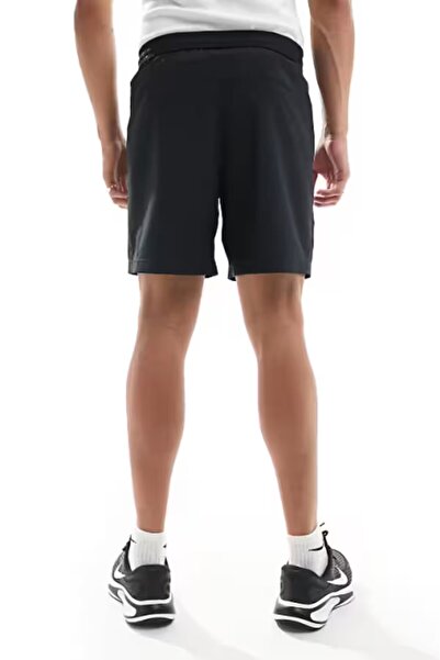 Nike Dri-Fit Training Swoosh Graphic 7 Inch Men's Black Sports Shorts