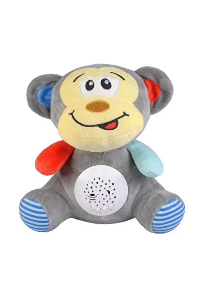 Denn Store Jucărie de pluș cu lumină și muzică, Ursulet de plus, Proiecție st...