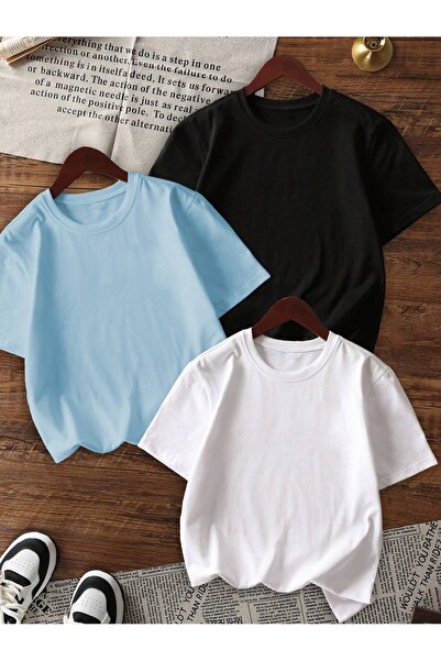 rocassi Tricou unisex oversize din 3 piese