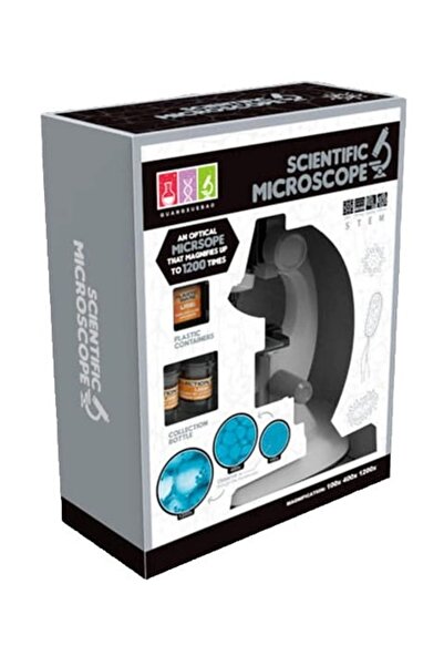 Doris Educational Kit Educational Microscope for Children Doris, Adjustable Height, Rotating Lens, 3 Lenses