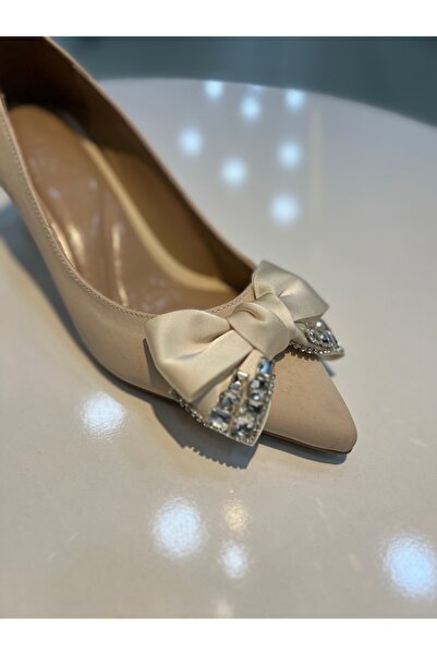 Alphus Vollex Short Heeled Stone Stylish Women's Shoes