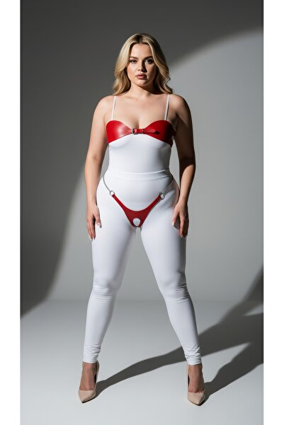 Angels Passion Plus Size Red Lingerie Set