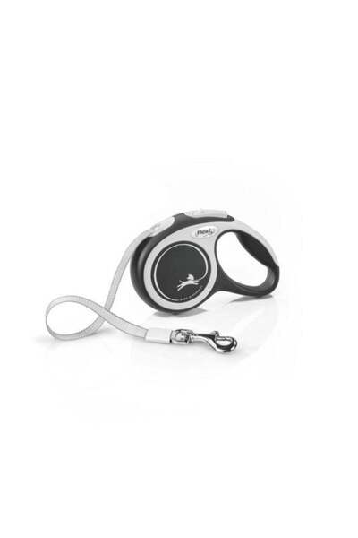 Flexi شريط راحة جديد 3 أمتار أسود XS