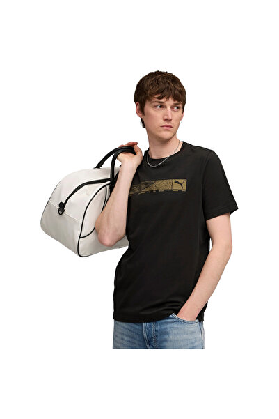 Puma T-shirt tech Graphic Tee, Black, Men