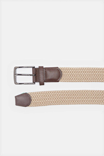 REDTAG Beige Elastic Belt