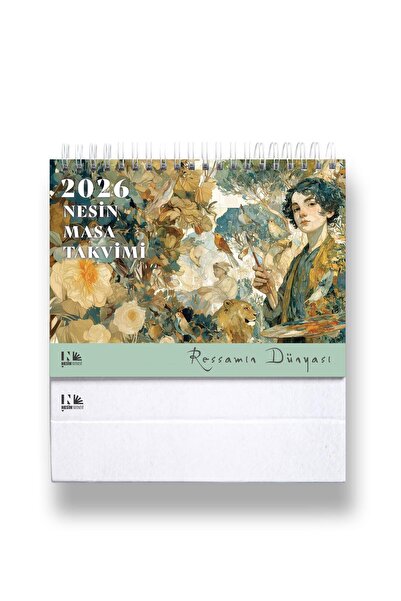 Nesin Yayınevi 2026 Nesin Masa Takvimi - Ressamın Dünyası