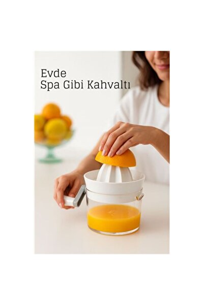 ModaCar Manuel Kollu Narenciye Sıkacağı - 500 ml Kapasiteli, 17x12 cm, Pratik...