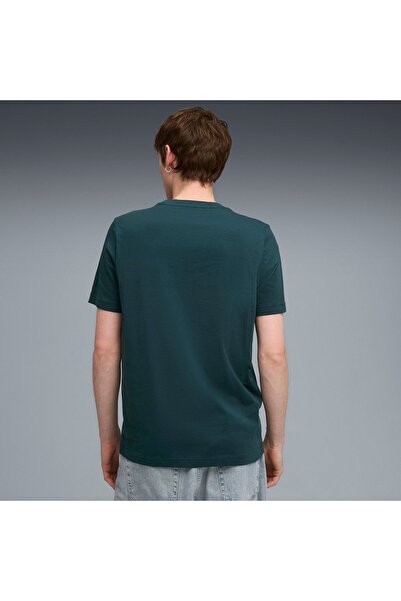 Puma T-shirt tech Graphic Tee, Green, Men