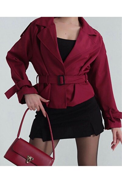 Azda معطف طويل مع مشبك كود الموديل: 055